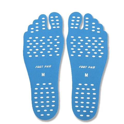 Seaside Beach Shoes Equipped with Anti-skid Shoes Beach Socks Pad Feet Sticker Insoles Flexible Beach Feet