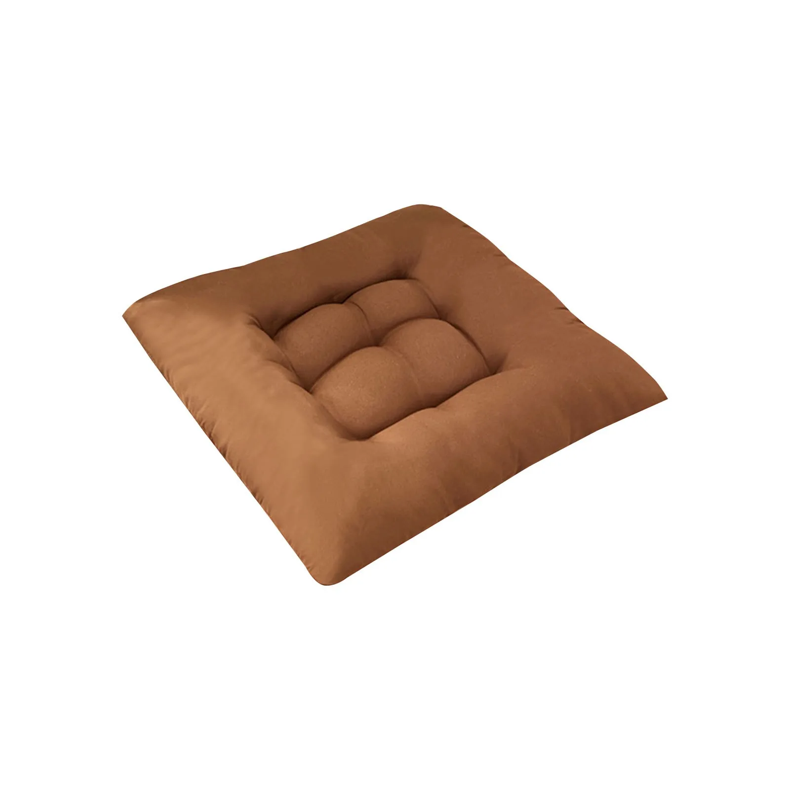Solid Chair Cushion Square Mat Cotton Upholstery Soft Padded Cushion Pad Office Home Or Car Garden Sun Lounge Seat Cushion 6