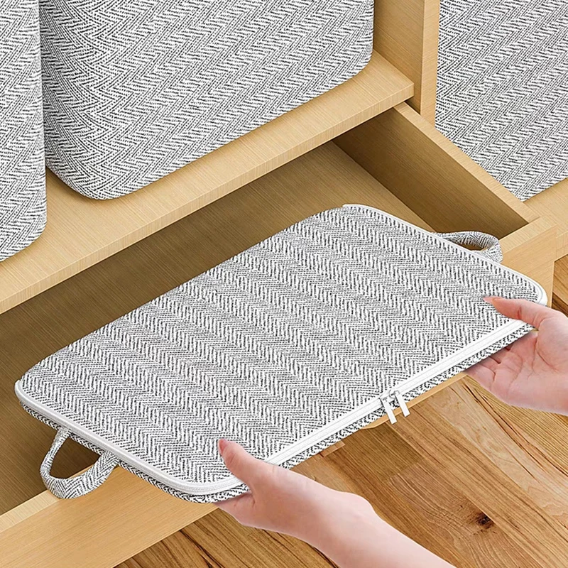 Quilt Clothes Storage Bag Waterproof Closet Wardrobe Organizer Large Capacity Clothes Organizer Foldable Dustproof Sorting Bags 5