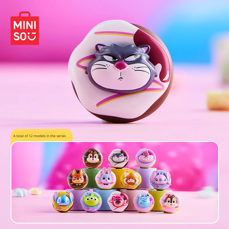 

MINISO Disney глухая коробка забавная серия пончиков магнит на холодильник История игрушек искусственное украшение подарок на день рождения креативное украшение