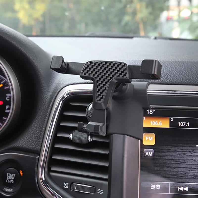 Car Phone Holder For Jeep Grand Cherokee 2014-2020 Dashboard Air