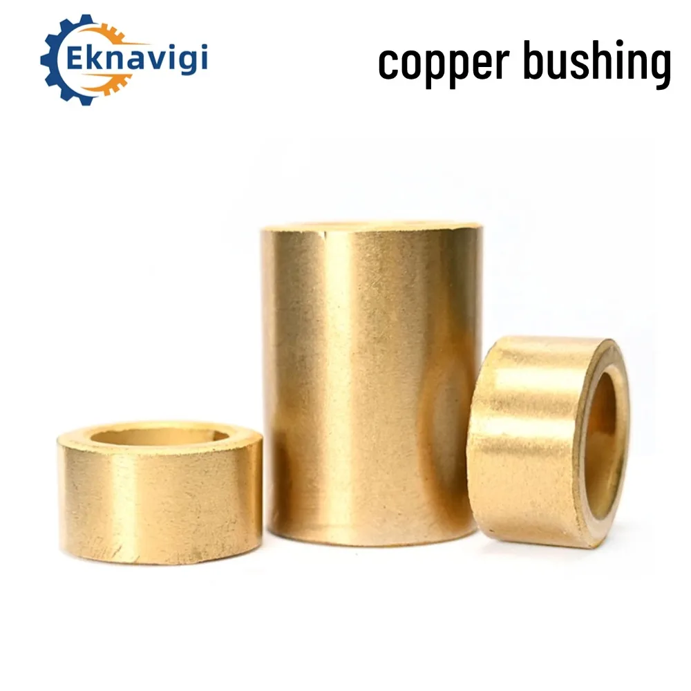 5/10pcs Inner Diameter 3/4/5MM graphite bearing bushing Oil Bearing Powder Metallurgy Copper Sleeve Copper Bushing Wear-resistant Shaft Sleeve