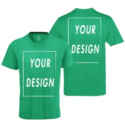 Maymavarty Premium Personalized Cotton T-Shirt - Design Your Own High-Quality Gift - Men S (Green)