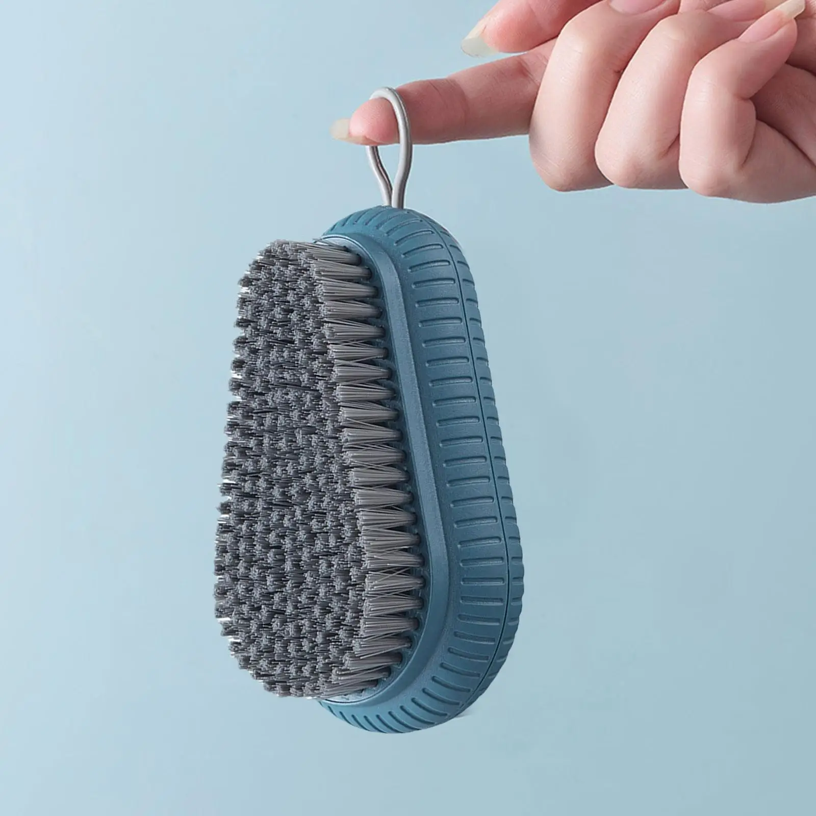 Spazzola per Unghie per la Pulizia delle Unghie, Spazzola Resistente per Scrubbing di Mani e Unghie, Spazzola con Setole Strette per Unghie di Mani e Piedi - immagine 2