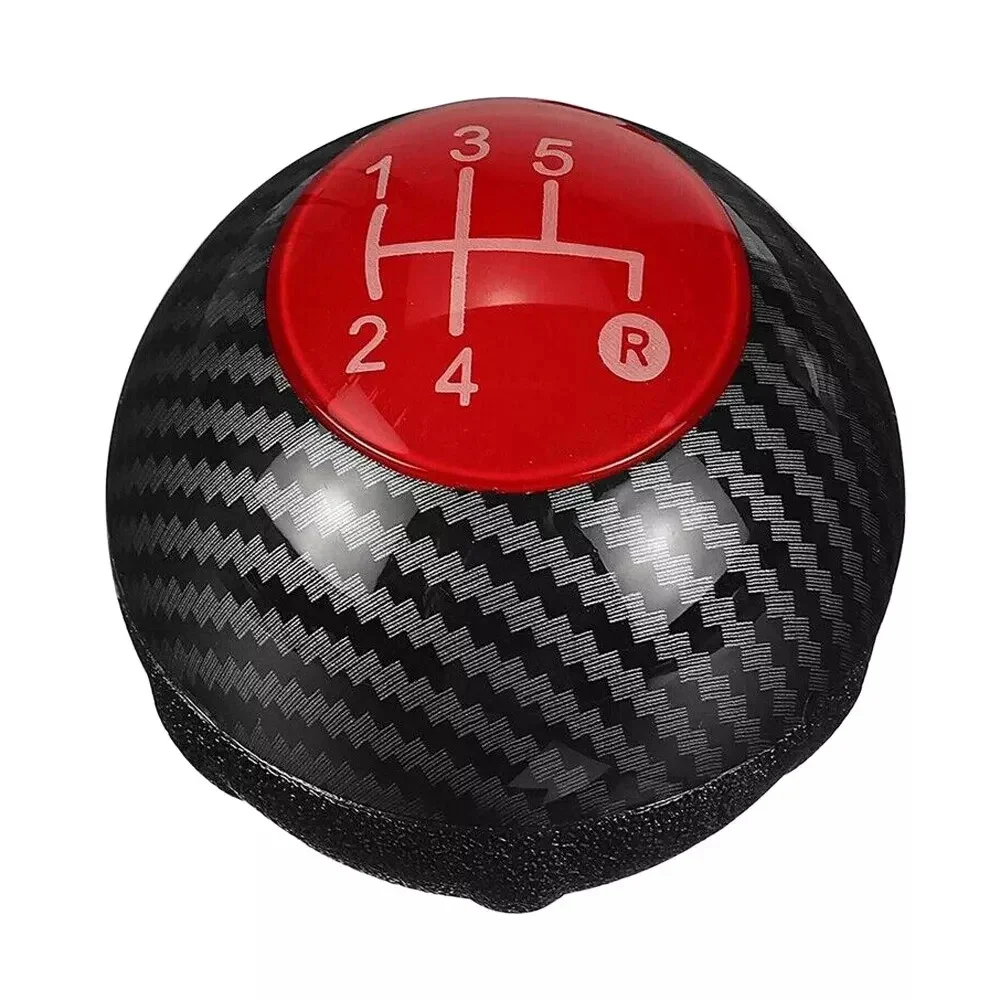 5-speed Shift Lever Knob Ball 55344048 5-Speed Shift Lever Knob For The For Fiat 500 2012- Car Accessories