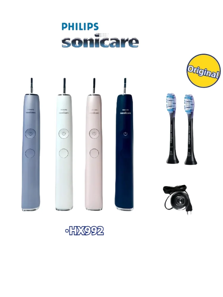 Philips Sonicare DiamondClean 9000 Rechargeable sonic Electric Toothbrush HX992B 4 modes, 3 intensities