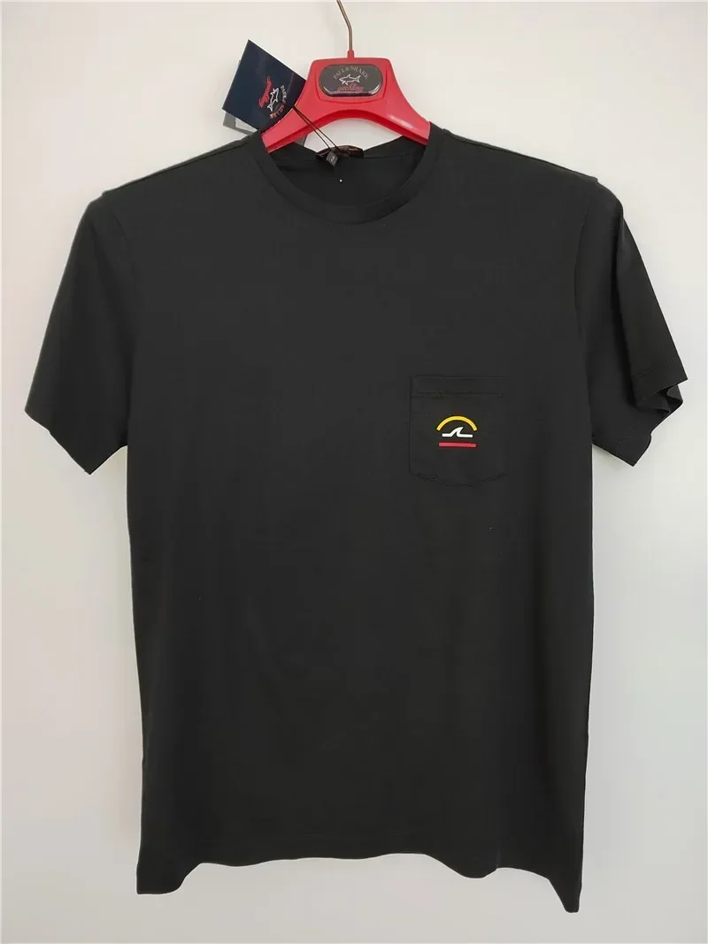 Italian Luxury Brand Big Shark, Classic Shark Fin Print Spring and Summer Men's and Women's Same Attendance Sports Shorts