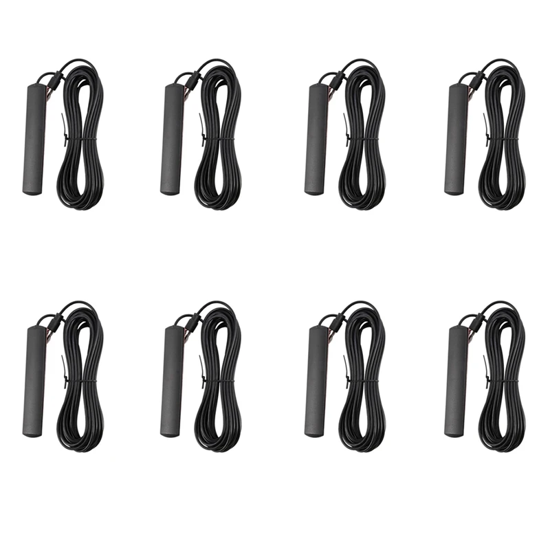 

8X ANT-309 Car Radio Antenna - FM Radio Antenna Patch Radio Antenna Amplifier Aerial Windscreen Mount 85-112MHZ 5M Cable
