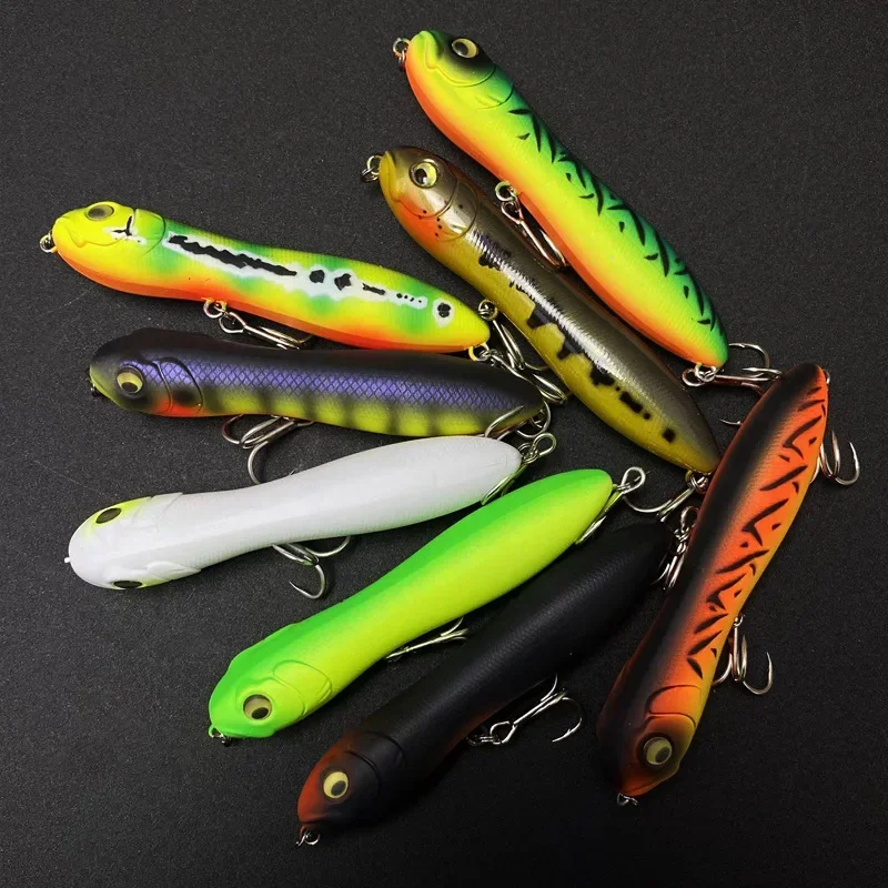 WTD Topwater Lure Surface Walk The Dog Bass Pike Sparrow Wobbler Stick Bait WTD Floating Pencil Walker IMAKATSU Trairao Lures - 6