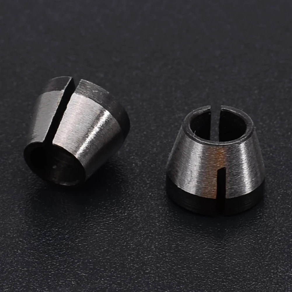 

Router Bit ColletsTrimmer Collet Chucks Router Bit 2pcs 5pcs For Chuck Conversion Of Trimming Engraving Machines Replace Parts