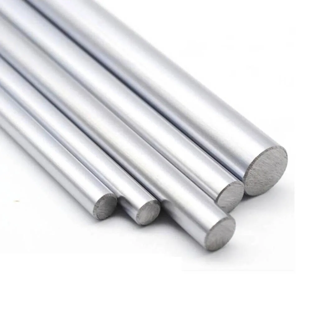 1PC 8mm 10mm 12mm 16mm OD Linear Shaft Length 100-800mm Cylinder Liner Rail for 3D Printer Axis CNC Parts linear shaft rod