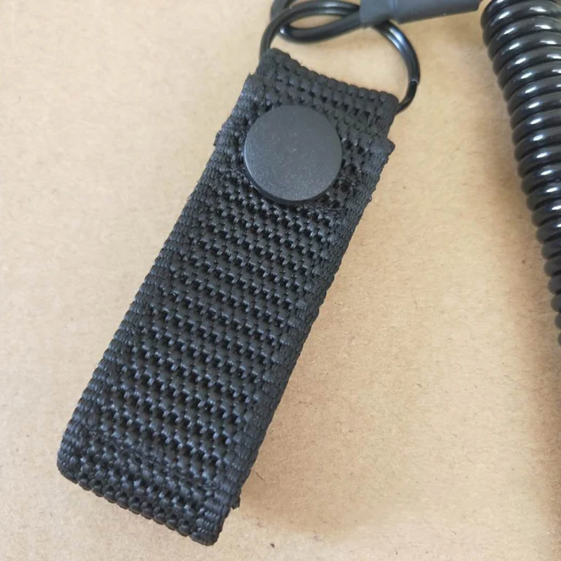 Anti-Lost Elastic Tactical Safety Lanyard Strap
