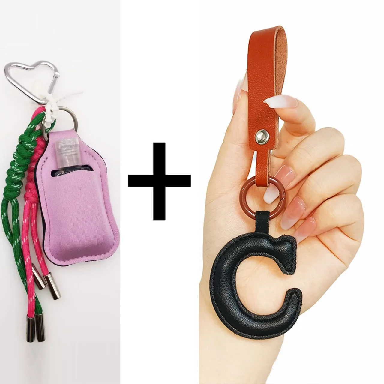 Elegant Alphabet Pendant Charm for Bags and Accessories - Stylish Keychain and Decoration for Handbags, Purses, and Backpacks