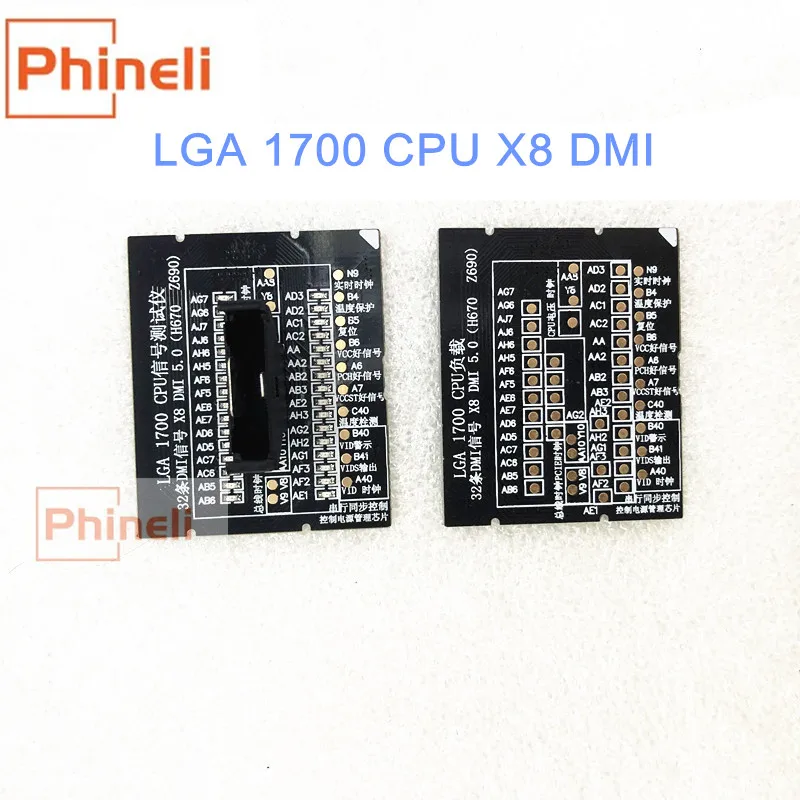 Desktop Cpu Socket Tester Carga Falsa com Indicador Led Novo Lga1700 x8 x4 Dmi 5.0