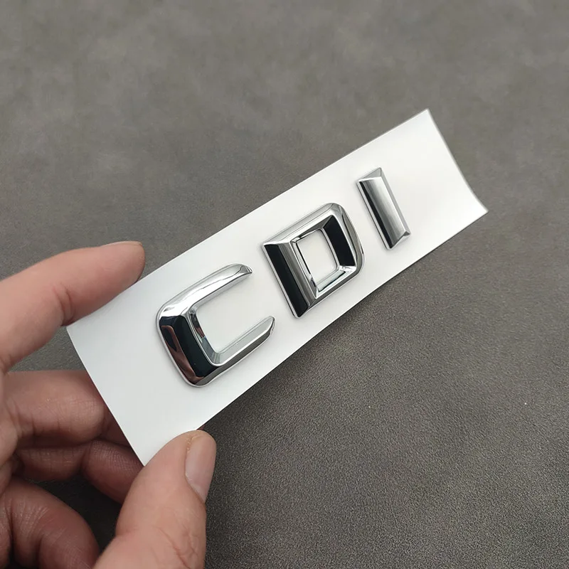 3d ABS Chrome Black Logo C220 Emblem Letters Car Trunk Badge For W204 W205 C 220 C220 Sticker Accessories