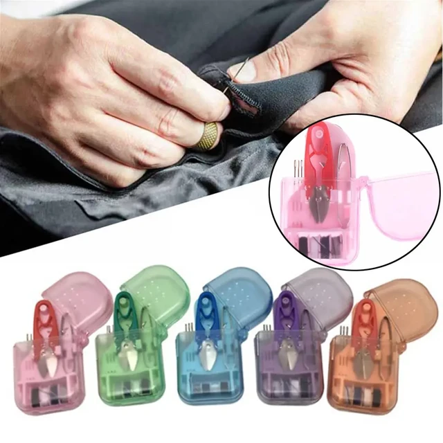 Travel Sewing Kit For Adults Sewing Kit For Adults Needle And Thread Kit  For Sewing 14-Color Threads Needle And Thread Kit - AliExpress