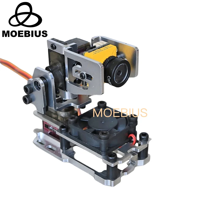 Servo Motor Parts Metal Servos Pan Tilt Bracket Steering Engine Sky End Fpv Head Tracking Dual Axis Model Camera 2