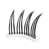 Modèle de faux cils, modèle d'extensions de cils, outils de démonstration professionnels pour les écoles de formation en salon 4