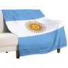 Flag of Argentina Throw Blanket Sofa Quilt Polar Large Blankets 1