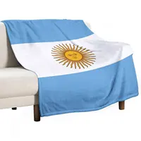 Flag of Argentina Throw Blanket Sofa Quilt Polar Large Blankets 1