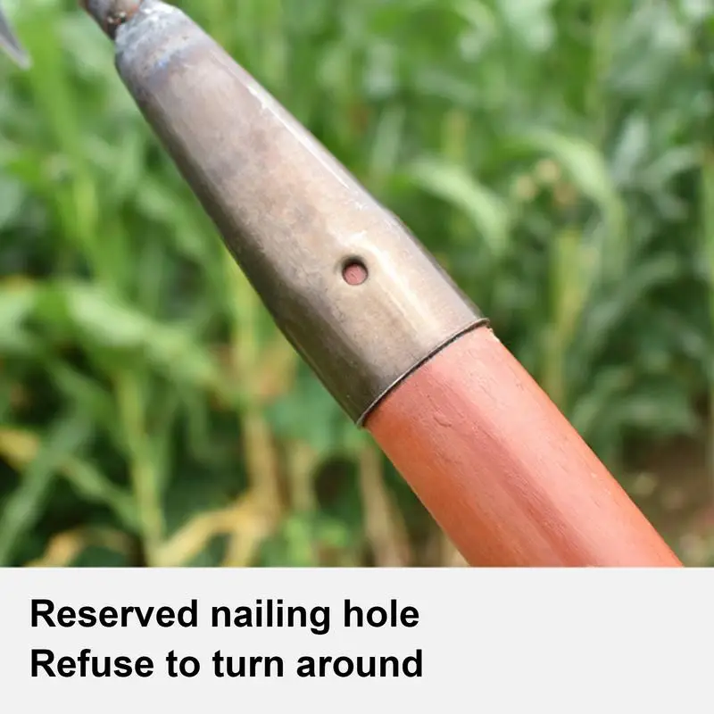Garden Weeding Hoe Rake Farm Tool Weeding Scarifier Artifact Agricultural Tools Tooth Nail Harrow Metal Harrow Gardening Tools 3
