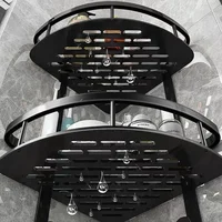 1 Pc Bathroom Corner Shelf With Alloy Shower Rack Hook Towel Bar No Drill Space Aluminum Shower Storage Rack Bathroom Organizer 1