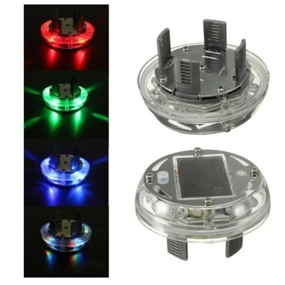 Solar Energy Auto Flash LED Car Wheel Hub Tire Tyre Valve Cap Light Atmosphere