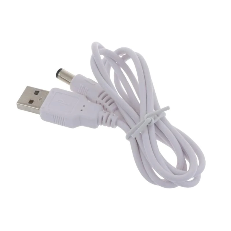 5V 전원 케이블 USB 2.0 수컷에서 5.5mm x 2.5mm 라우터 용 수컷 전원 코드, LED 조명, 스피커 1m/2M3M 케이블