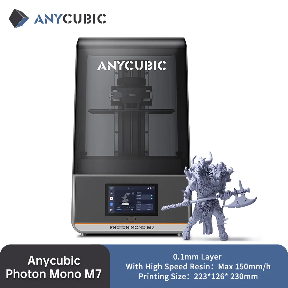 ANYCUBIC 14K 3Dプリンター Photon Mono M7 Pro ANYCUBIC Photon Mono M7 PRO 14K – BuildYourCNC