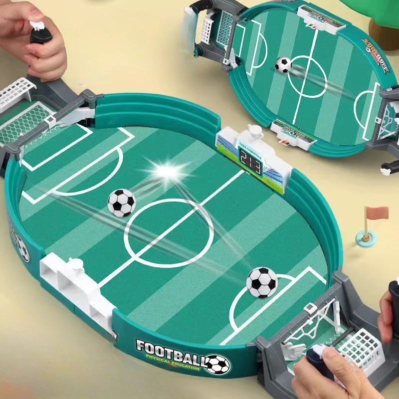 Football Table Children's Educational Two-player Competitive Matchmaking Parent-child Interactive Desktop World Cup Kicking Game kids mini competitive soccer football field desktop interactive game puzzle toy