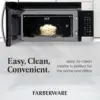 Over-the-Range Microwave Oven, 1.7 Cu. Ft. - 1000W - Auto Reheat, Multi-Stage Cooking, Melt/Soften Feature, Child Safety Lock, L 5