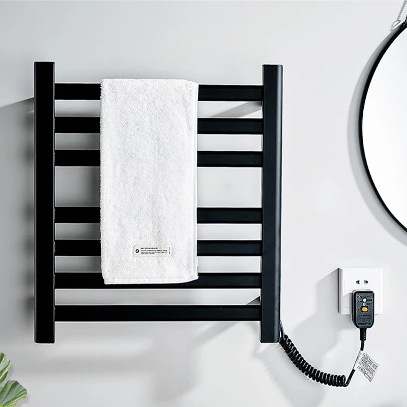 220V 45W/180W Electric Heated Towel Rail Thermostatic Intelligent  Sterilizing Towel Warmer Dryer Heated Towel Rack Bathroom - AliExpress