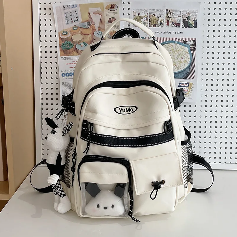 New Fashion Girls Casual Ita Bag Dolls Bag Large Capacity High Quality School Bag Workwear Campus Backpack Travel Backpack 1