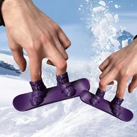 Mini Finger Snowboard, 3D Printed Finger Snow Board, Mini Skateboard Snow Board For Finger, Mini Skiing Toy Finger 2