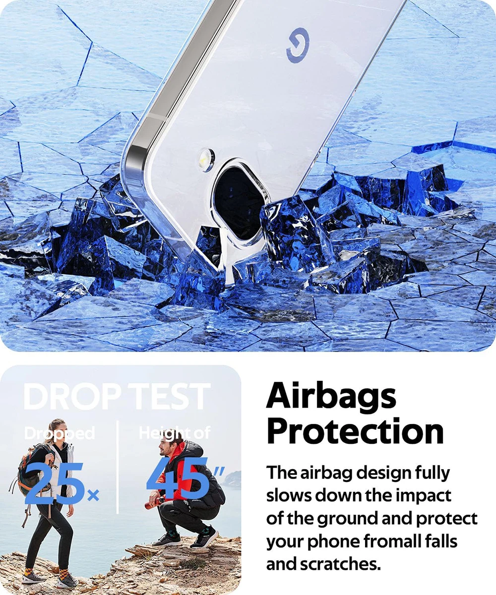 Ultra Thin Clear Silicone Phone Soft Case - Transparent Shockproof Back Cover
