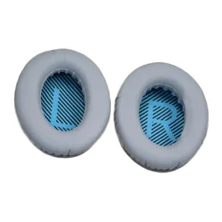 Premium Replacement Earpads Cushion for Bose Headphones - High Protein Material (Gray Blue mat LR)