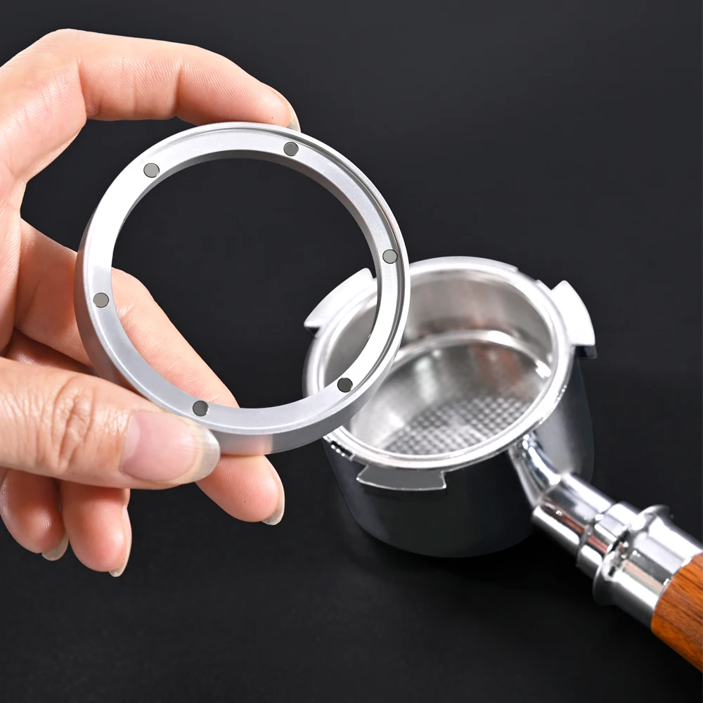 Magnetic Aluminum Dosing Funnel for Espresso Portafilter Barista Tools