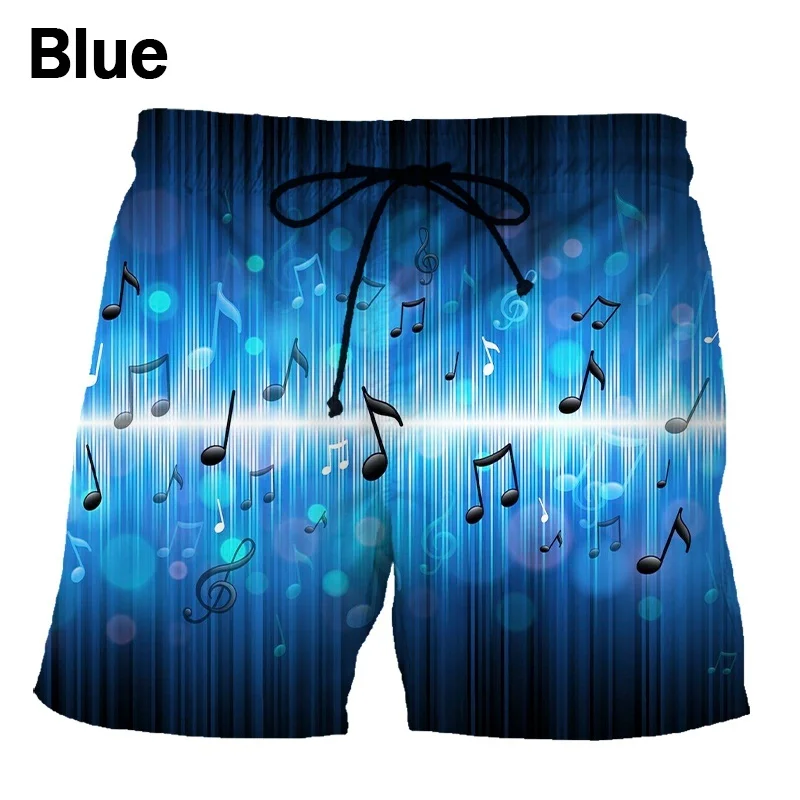

Men Women New Fashion 3D Printing Shorts Music 3D Men Women Street Hip Hop Shorts