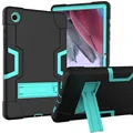Black and Aqua