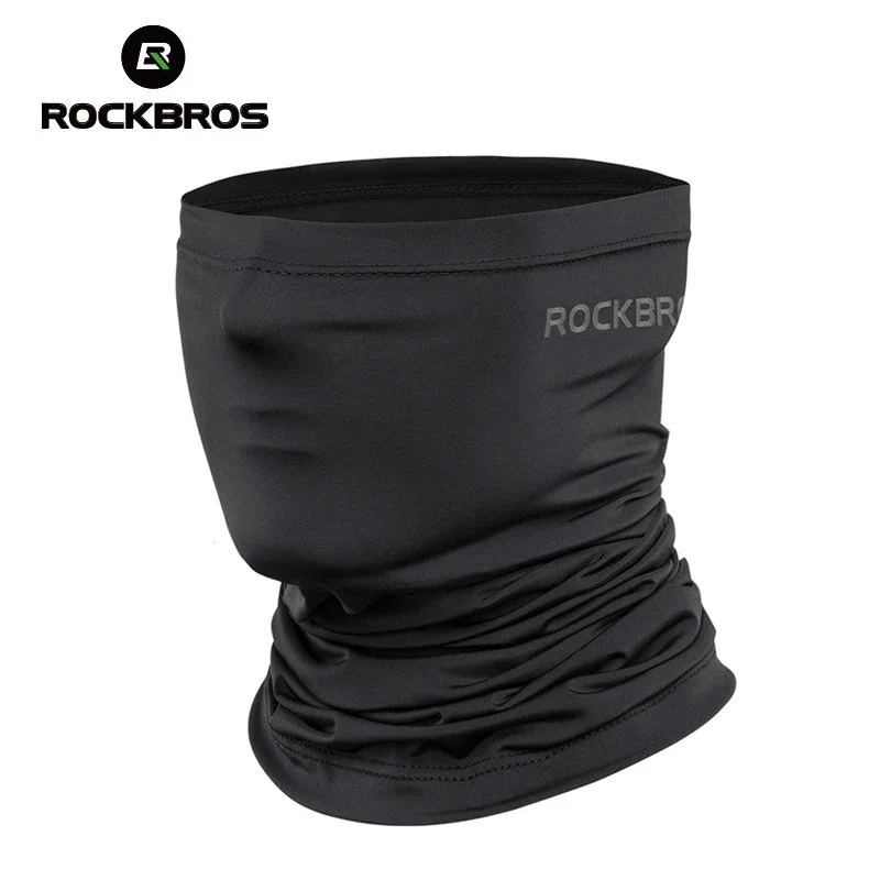 ROCKBROS Quick-Dry Cycling Face Mask Scarf Sun Protection Cycling Headwear Outdoor Sports Face Cover Breathable Bicycle Bandana
