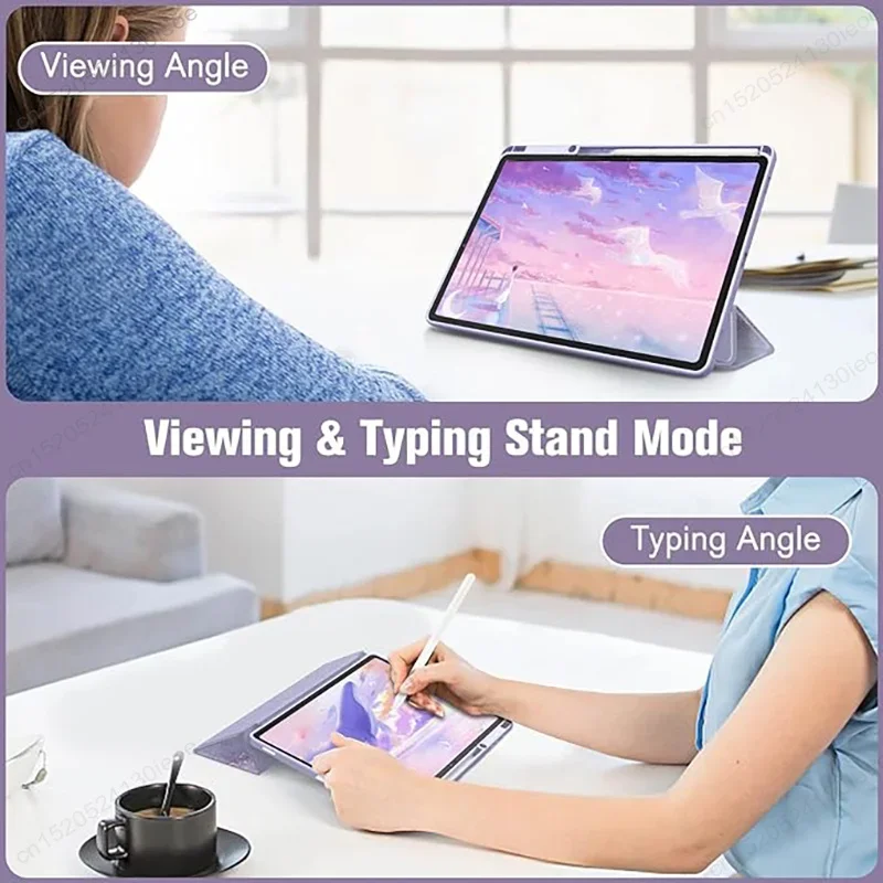 Premium Tablet Cover with Pencil Holder - Enhanced Protection