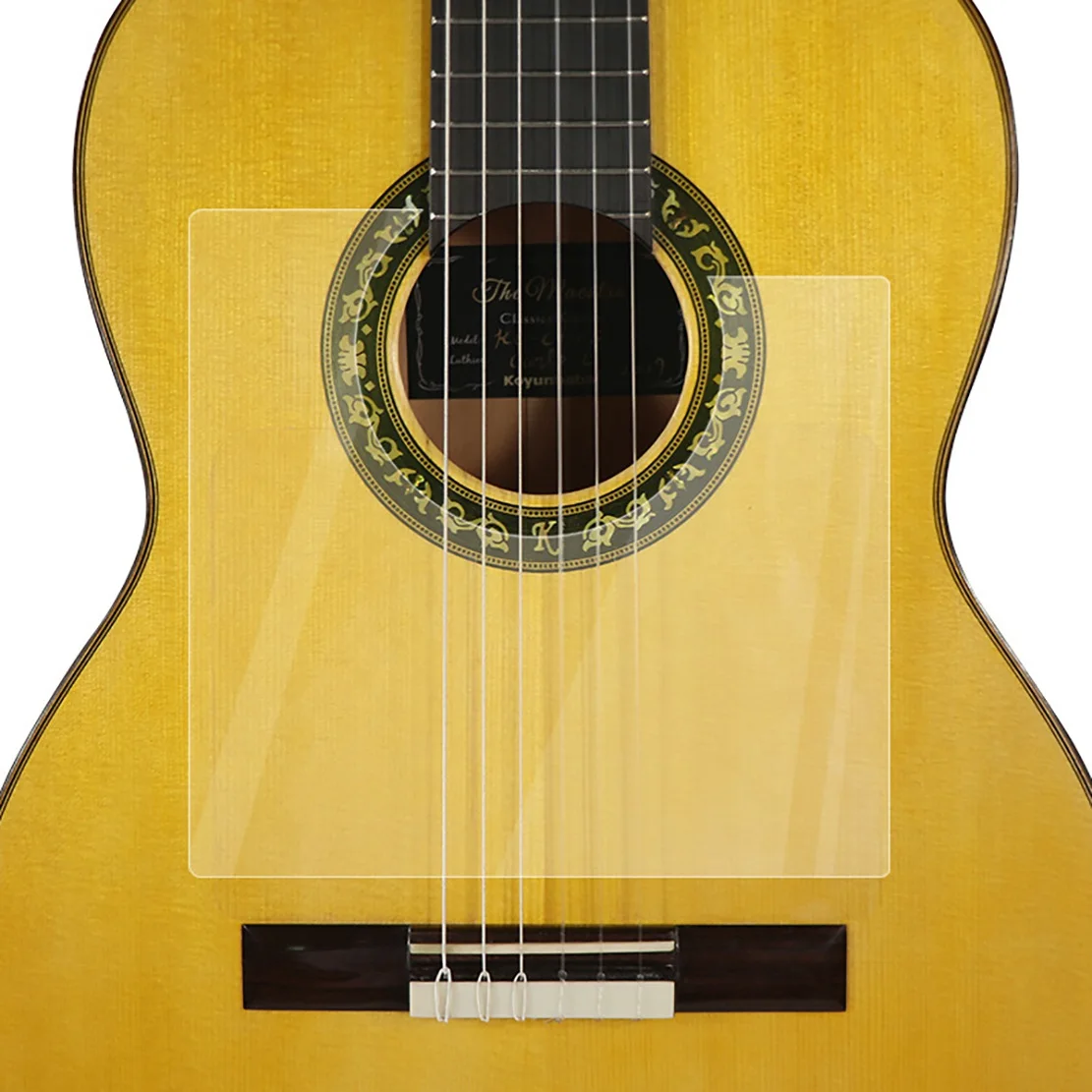 Transparent Folk Acoustic Guitar Pickguard Anti-Scratch Classical Guard Plate for Flamenco Guitar Parts