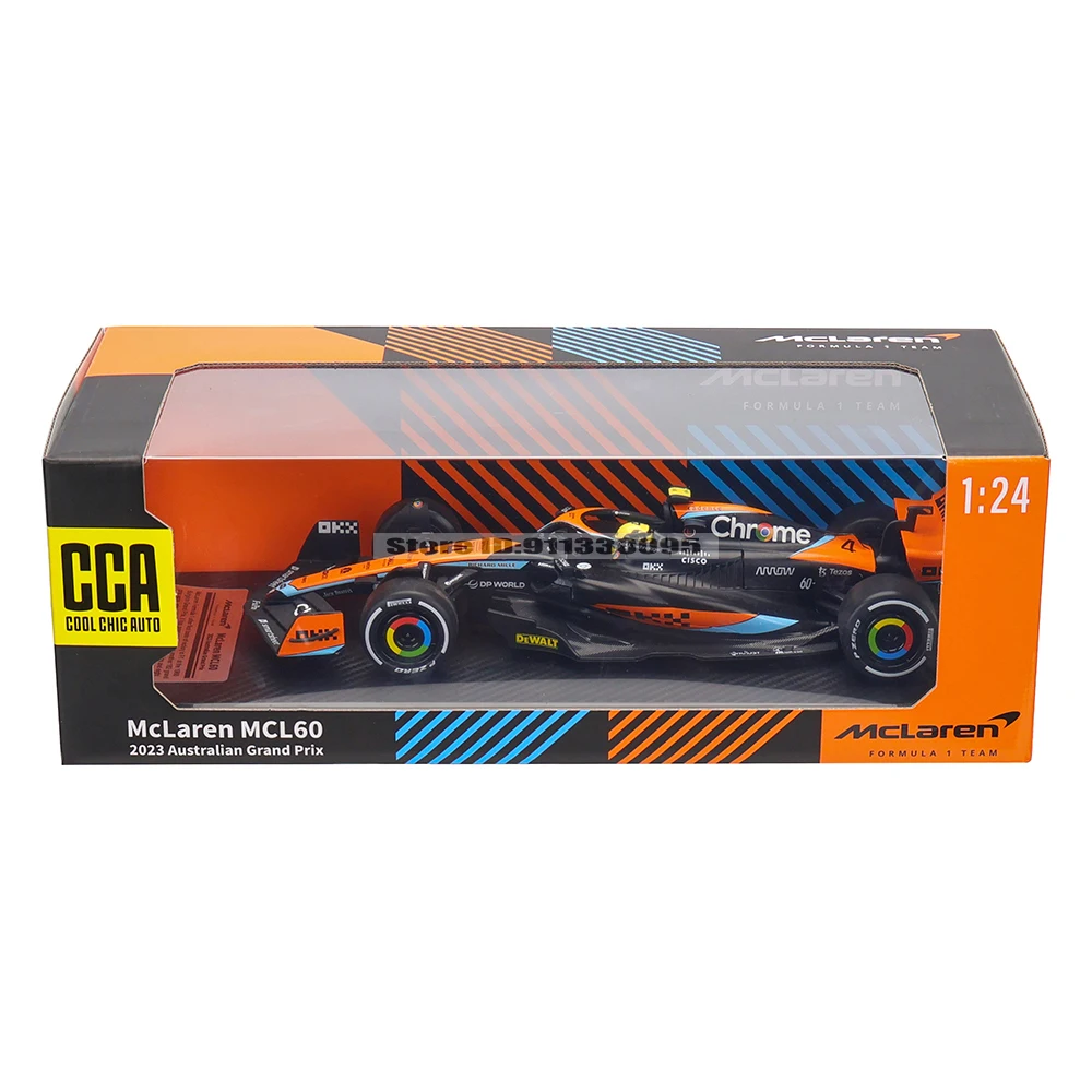 CCA MSZ 1:24 2023 マクラーレン F1 チーム MCL60 4 # ランド
