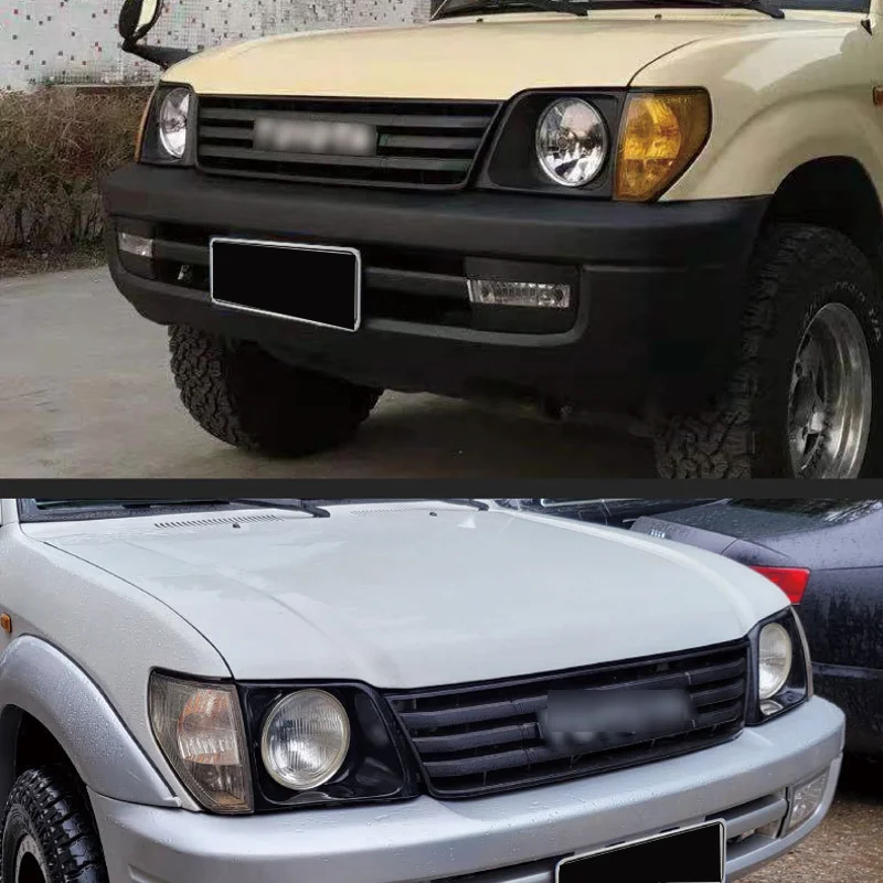 프라도 LC90 LC95 FJ90 FJ95 프론트 범퍼 메쉬 그릴 1993-2002 개조용 자동차 액세서리 프론트 그릴