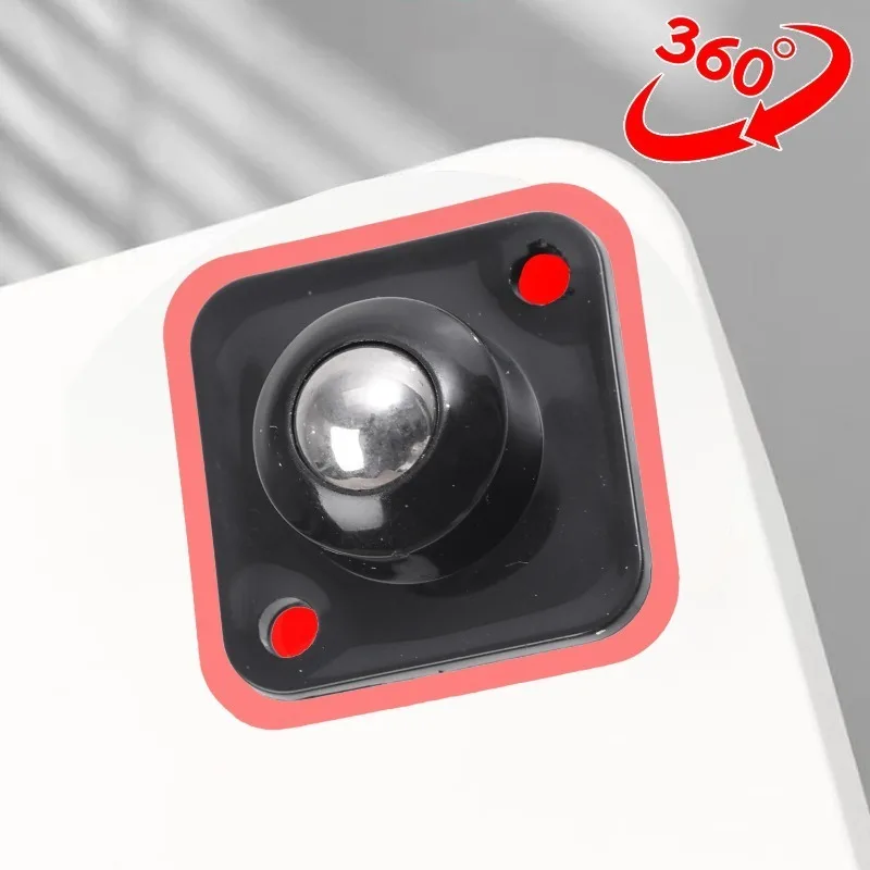 Self-Adhesive 360° Rotating Swivel Caster Wheels for Furniture and Cabinets