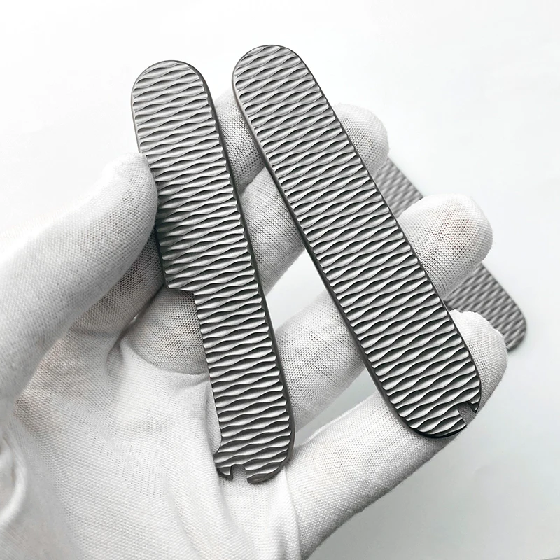 Knife Handle Material 91mm Swiss Knife Titanium Alloy Chip
