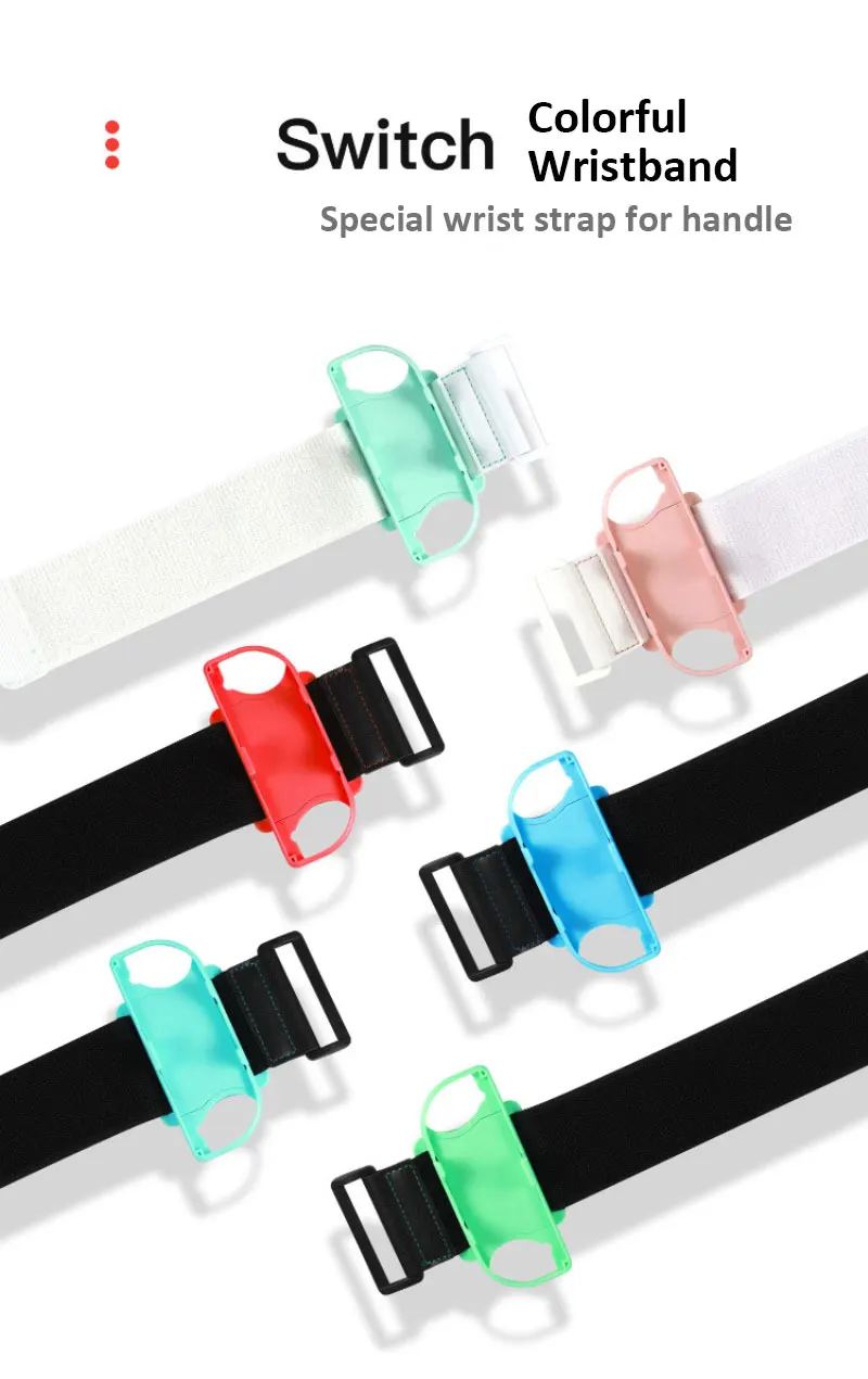 For Switch Band Wrist Clamp Game For Nintendo Joy-Con Just Dance Cardio Boxing Switch Controller Adjustable Bracelet Hand Straps