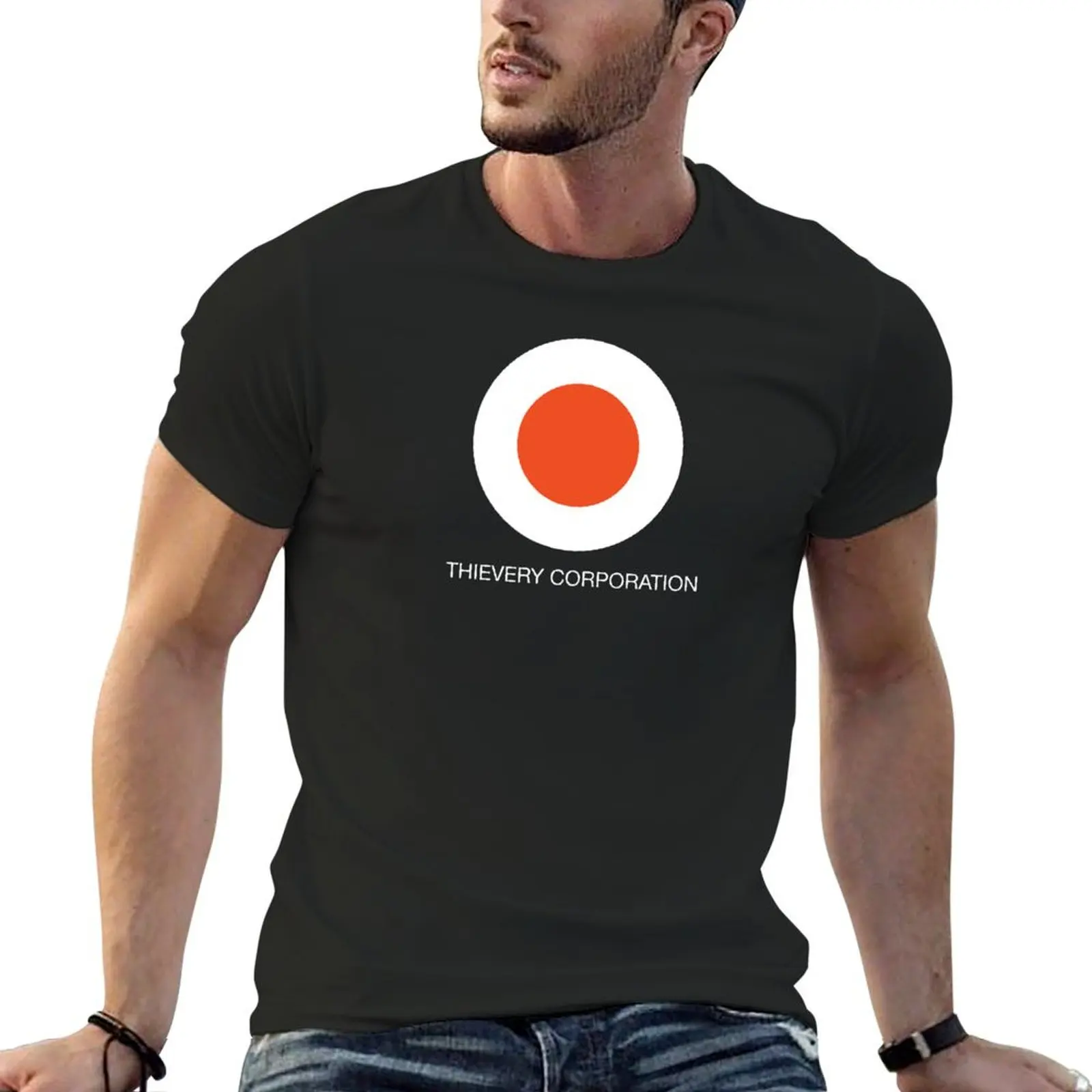 

Thievery Corporation T-Shirt anime figures cotton graphic tees vintage graphics vintage t shirt men