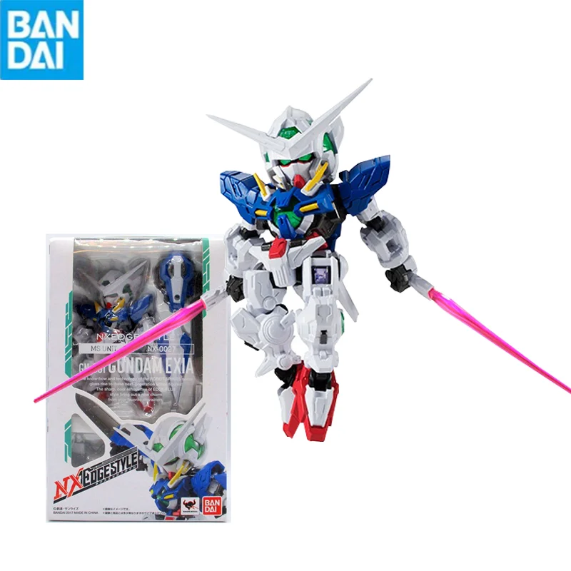

Bandai Gunpla Nxedge Style Nx-0027 Gn-001 Gundam Exia Action Figure Collectible Robot Toys Models Desktop Ornaments Kids Gift