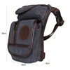 Portable Equestrian Drop Leg Bag High Quality Canvas Nylon Horse Riding Waist Bag Outdoor Equestrian Equipment Large Capacity 2